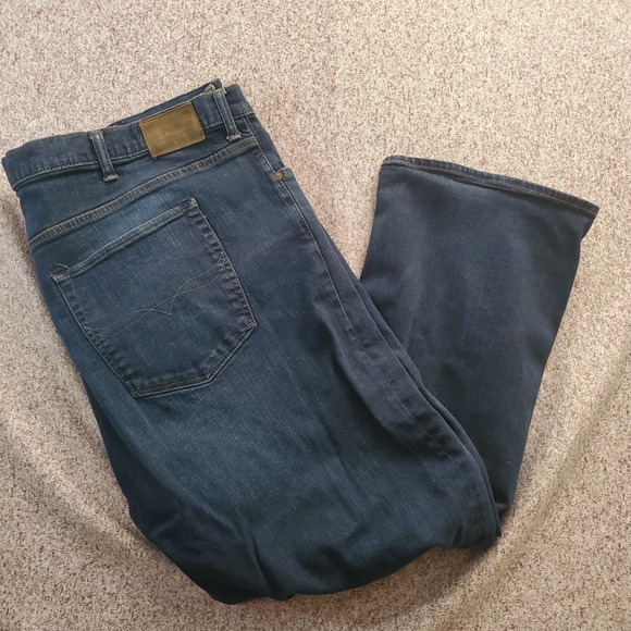 Polo Ralph Lauren Jeans Mens Big 50 x 30 Blue Hampton Relaxed Straight - Picture 3 of 12